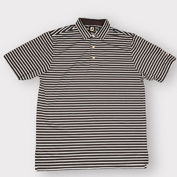 NWOT Footjoy FJ Men's Golf Polo Shirt Size L‎ - Picture 1 of 11
